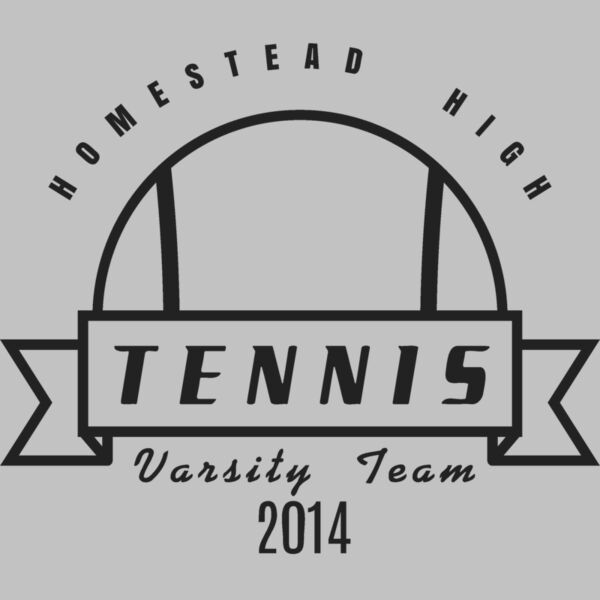 Tennis Template DNT001 BW Thumbnail