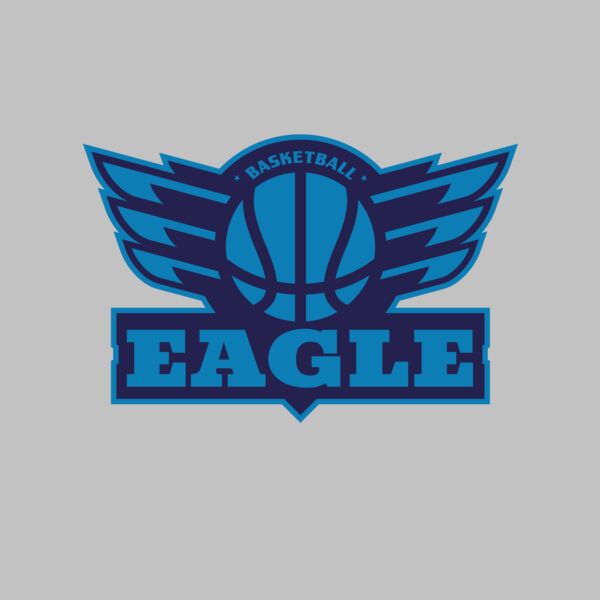 Eagle Basketball Logo Template Thumbnail
