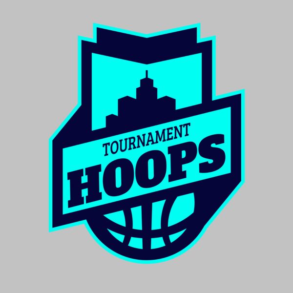 Hoops Tournament Basketball logo template Thumbnail