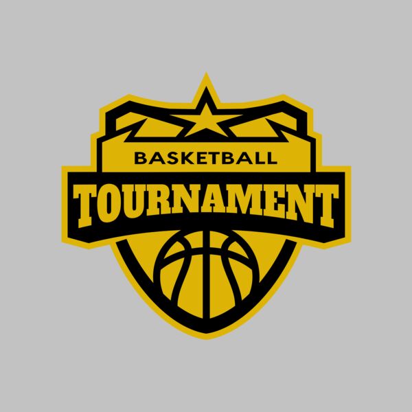 Tournament Basketball logo template 02 Thumbnail