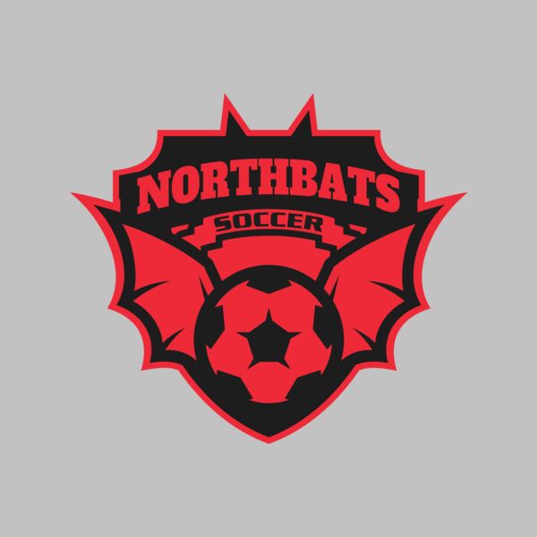 North bats Tournament Soccer logo template Thumbnail