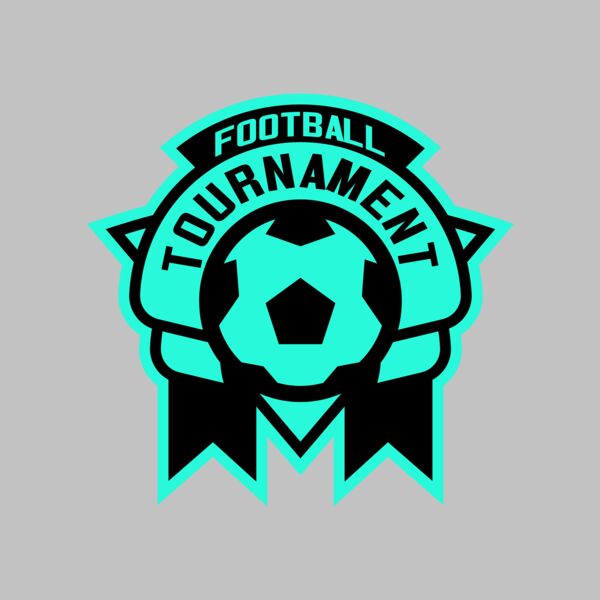 Tournament Football logo template Thumbnail