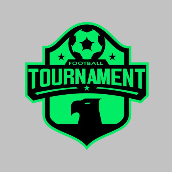 Tournament Football logo template 02 Thumbnail