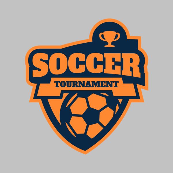 Soccer Tournament league logo template Thumbnail