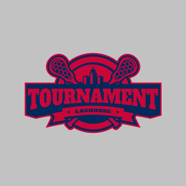 Tournament Lacrosse Logo Template Thumbnail