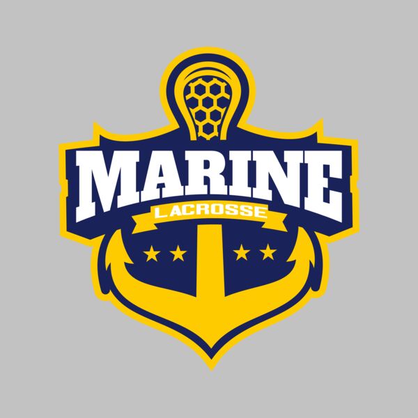 Marine Lacrosse Logo Template Thumbnail