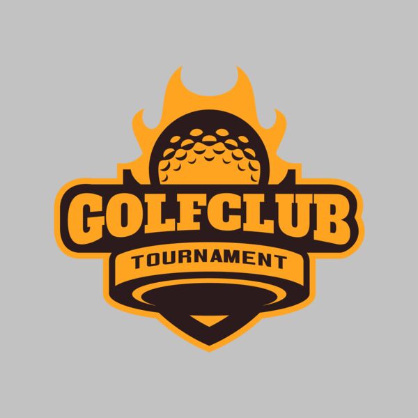 Golf Club Tournament logo template 04 Thumbnail