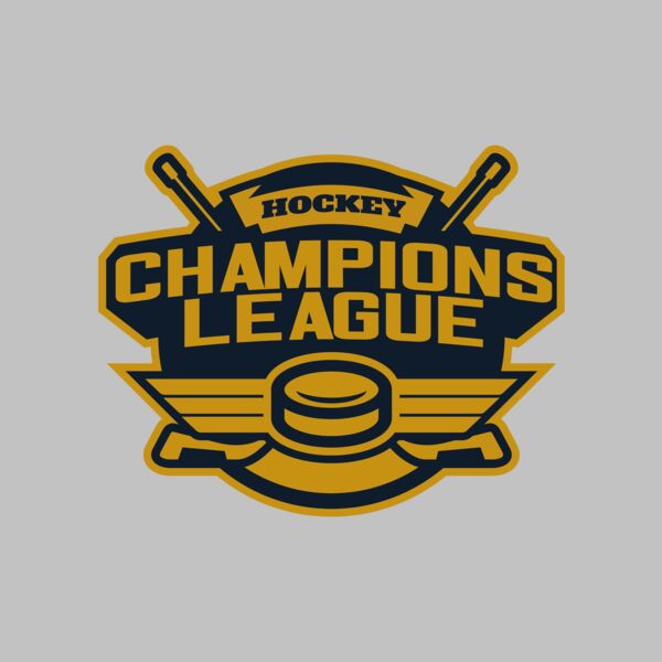 Champions League Hockey logo template Thumbnail