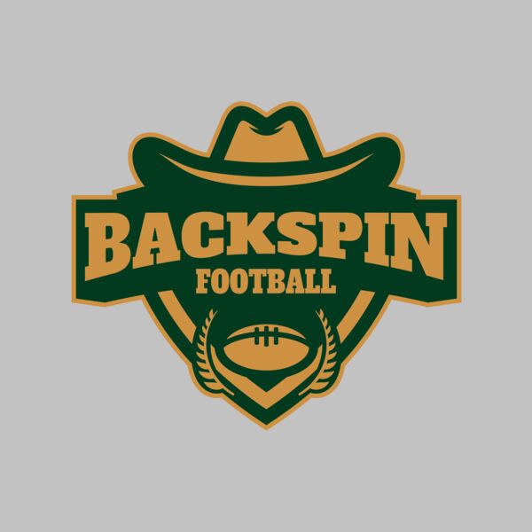 Backspin Football logo template Thumbnail