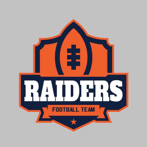 Raiders Football Team logo template Thumbnail