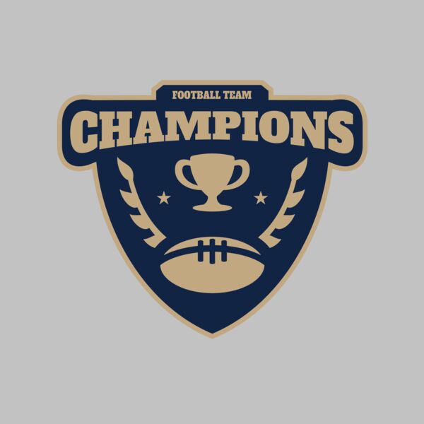 Champions Football Team logo template Thumbnail