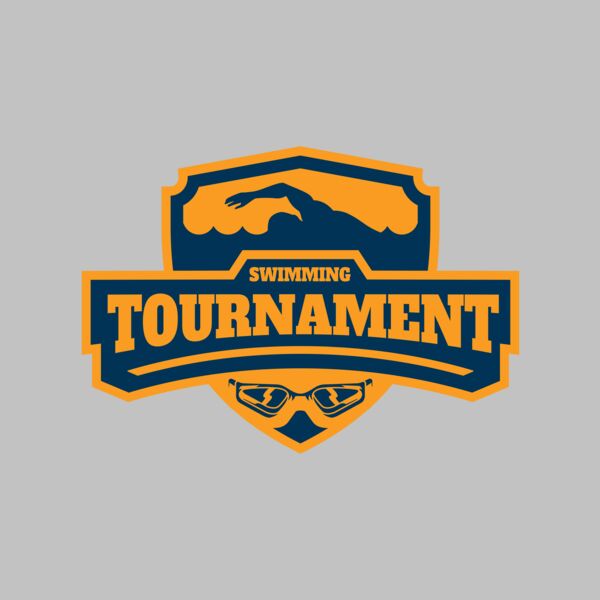 Swimming Tournament logo template 02 Thumbnail