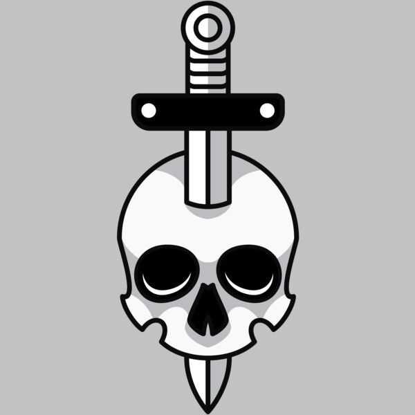 Elements Skull logo template 07 Thumbnail