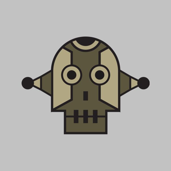 Elements Skulls logo template 150 Thumbnail