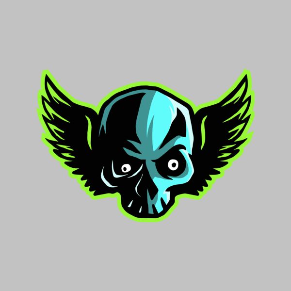 Elements Skulls logo template 180 Thumbnail