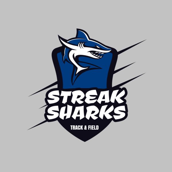 Sharks Track & Field Team Logo 01 Thumbnail