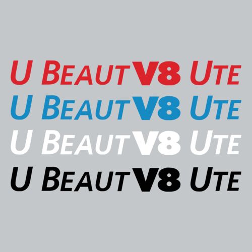 U Beaut V8 Ute Thumbnail