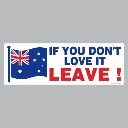 If You Dont Love It LEAVE Thumbnail