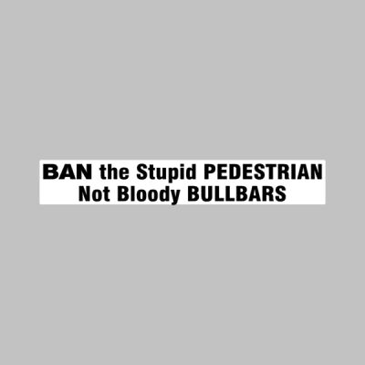 Ban the Stupid Pedestrian Thumbnail