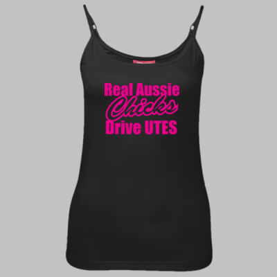 Real Aussie Chicks Drive Utes Singlet Thumbnail