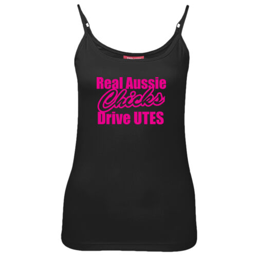 Real Aussie Chicks Drive Utes Singlet Thumbnail