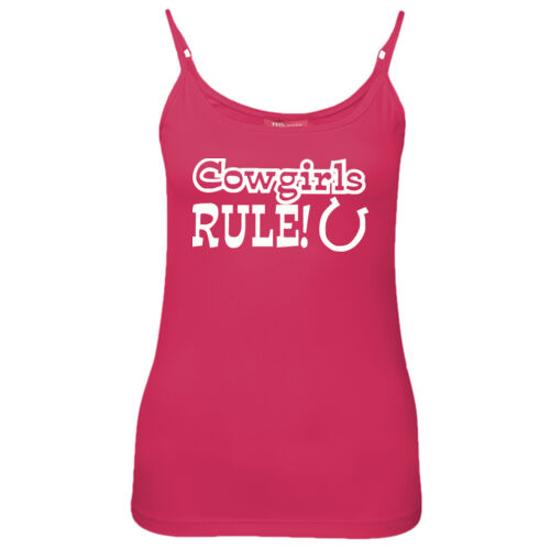 Cowgirls Rule Singlet Thumbnail